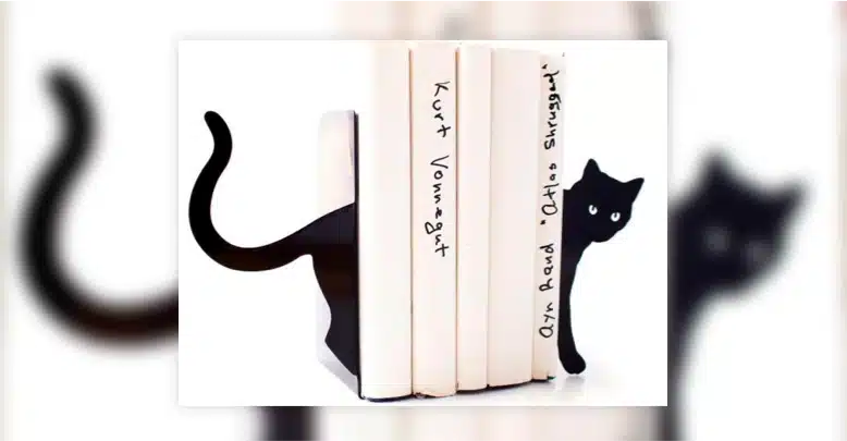 Cat Shaped Bookends blog webp