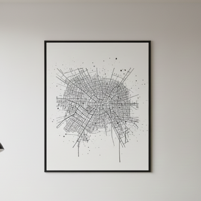 Custom Maps & Car Canvas