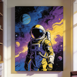 Astronaut Profession Canvas