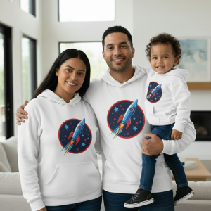 Custom Cartoon Print Hoodie