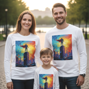 Custom Superhro Art T-Shirt