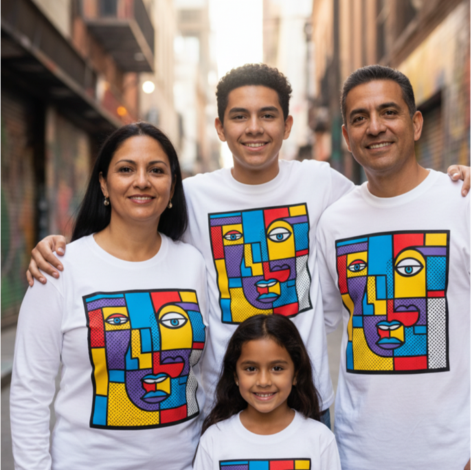 Custom Abstract Art T-Shirt