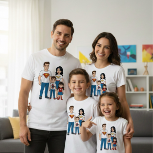 Custom Cartoon Character T-Shirt