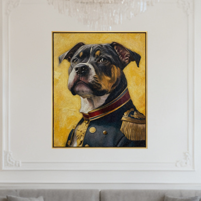 The Royal Pet Canvas