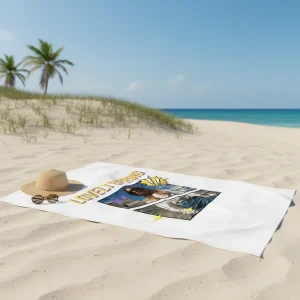 Pop Art Print Bath Towel