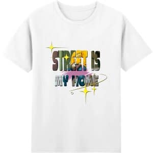 Giant Letter Hollow Style T-Shirt