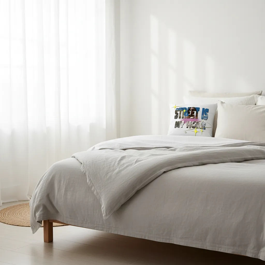 Giant Letter Hollow Style Pillow