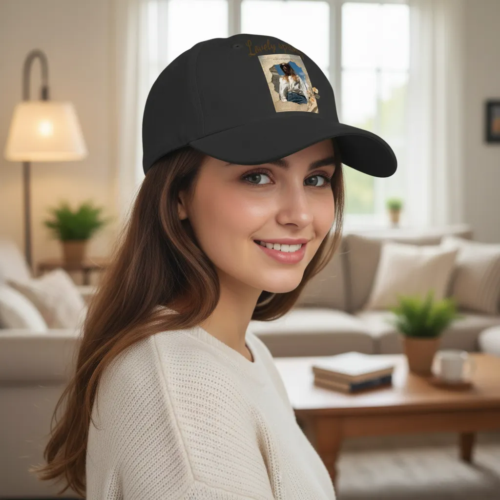 Giant Letter Hollow Out Baseball Cap