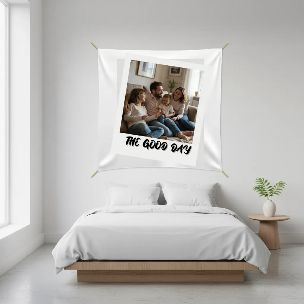 Polaroid Style Tapestry