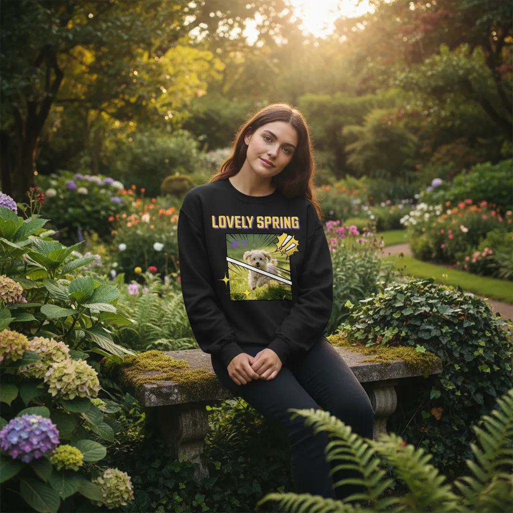 Pop Art Style Pullover
