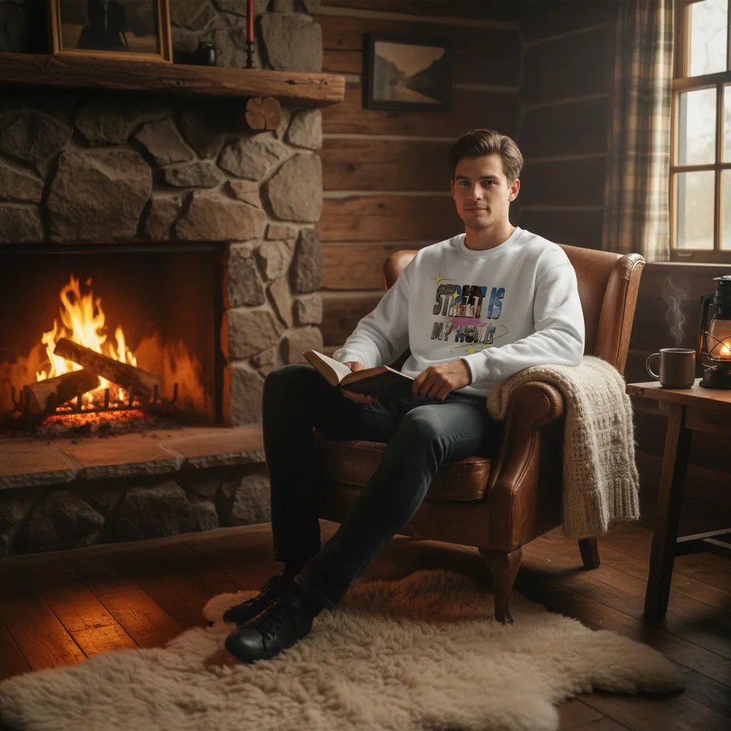 Giant Hollow Out Letter Pullover