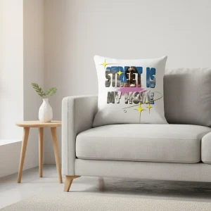 Giant Letter Hollow Style Pillow