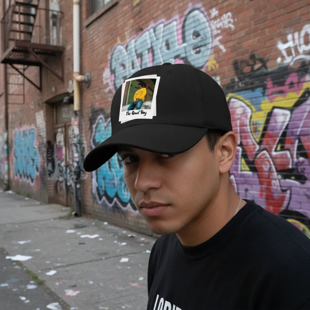 Instant Film Style Baseball Cap