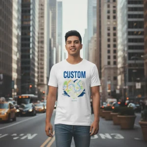 Regional Silhouette Cutout T-Shirt