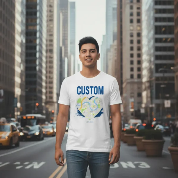 Regional Silhouette Cutout T-Shirt