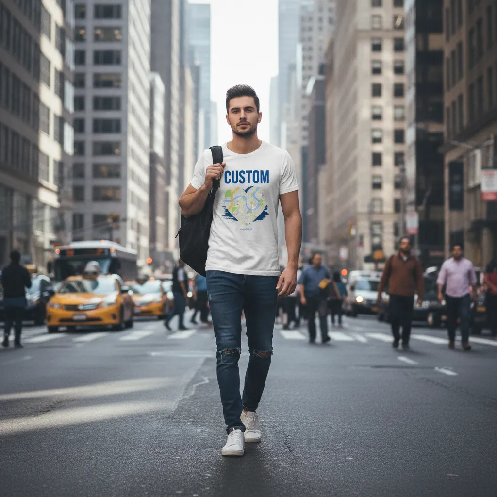 Regional Silhouette Cutout T-Shirt