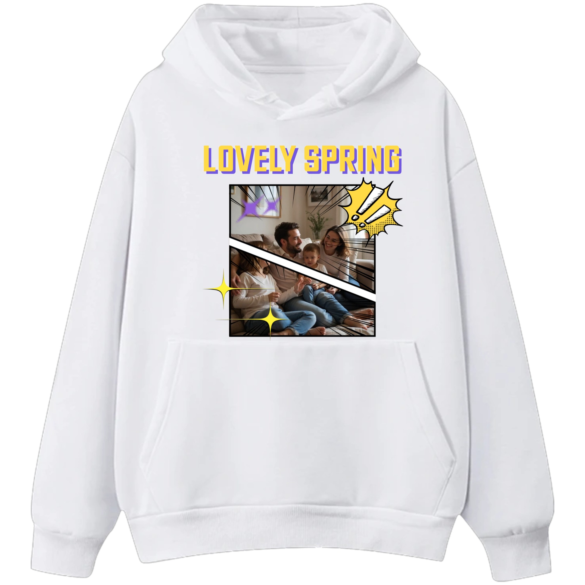 Pop Art Style Pullover