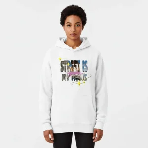 Giant Hollow Letter Print T-shirt