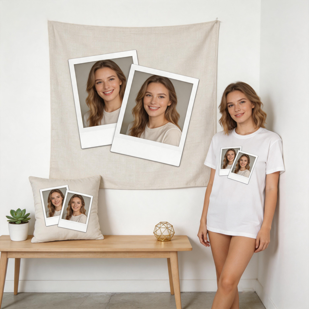Polaroid Film Layout Style